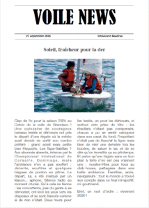 Lire la suite à propos de l’article Fin de saison, régate de clôture