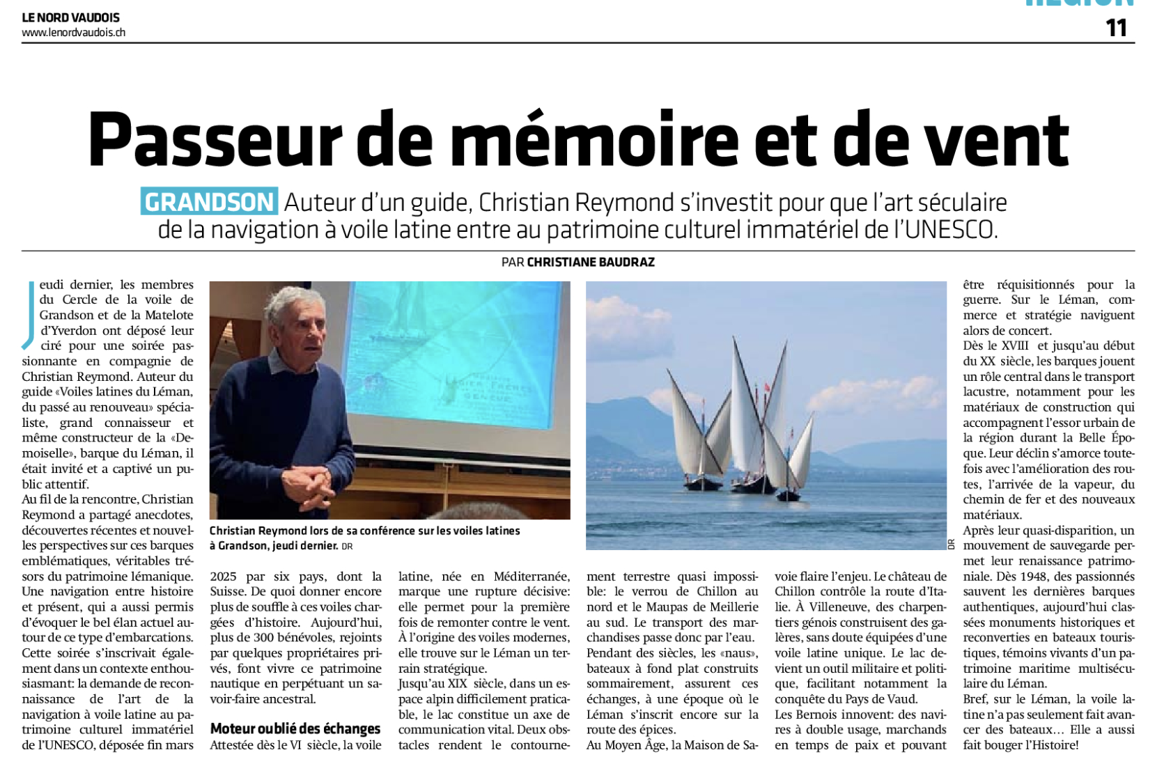 Lire la suite à propos de l’article Voiles latines