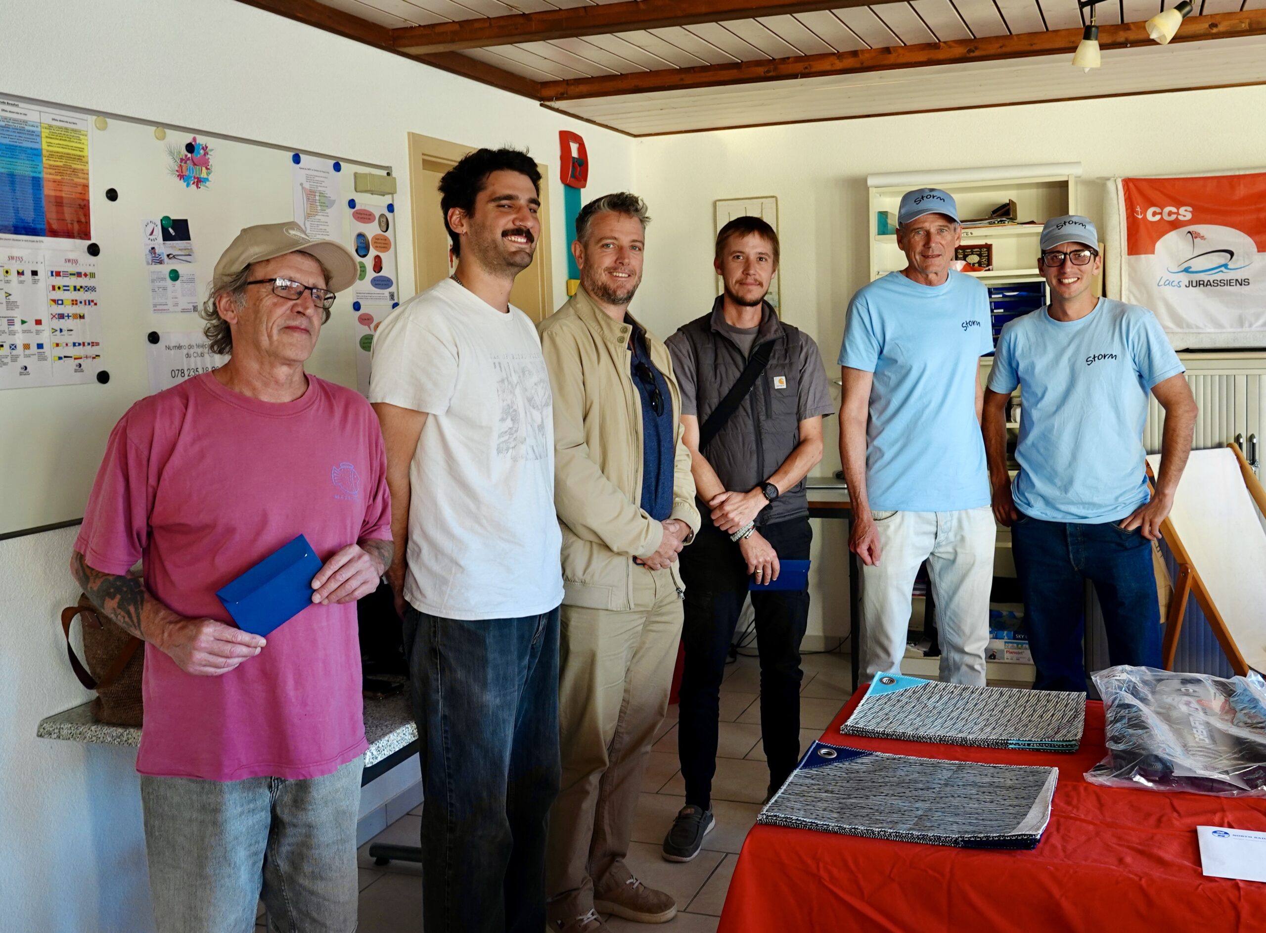 Lire la suite à propos de l’article Remise des prix du Championnat de voile des lacs jurassiens.
